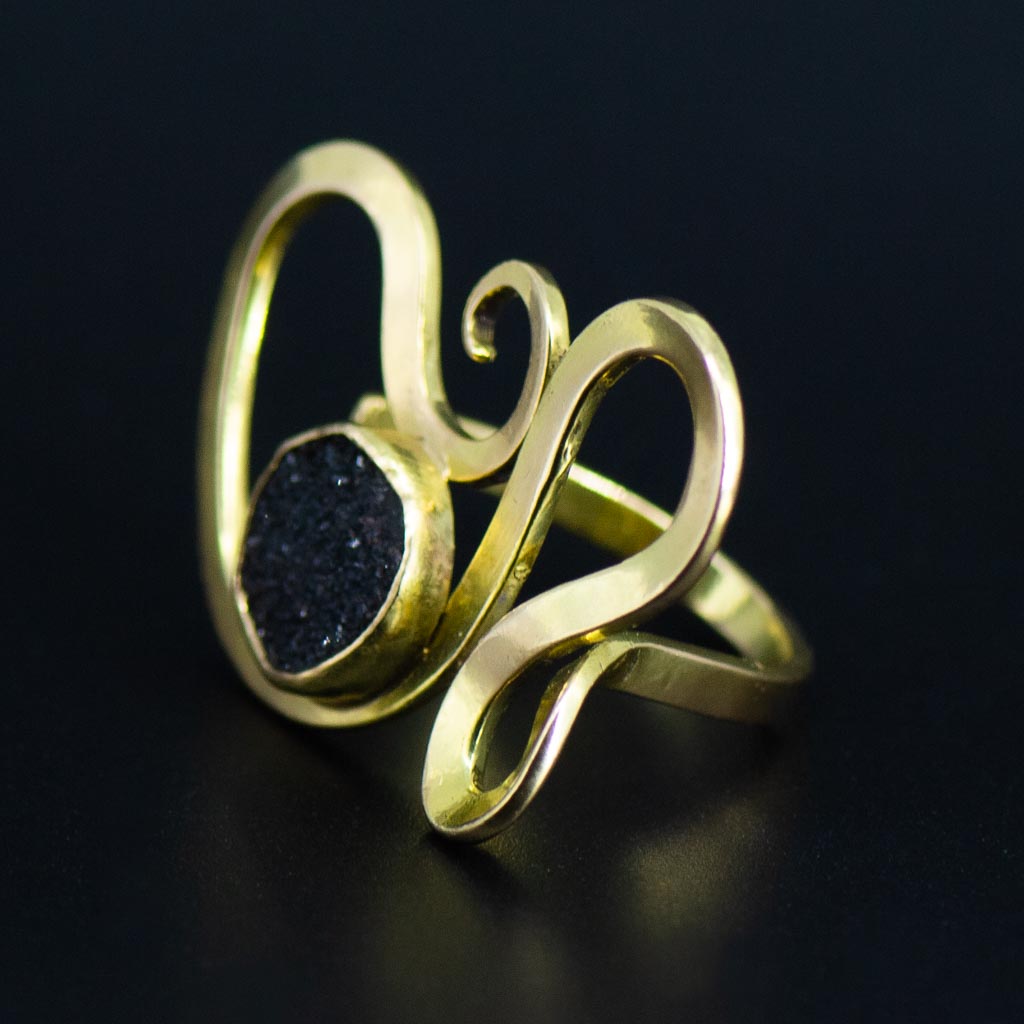 Custom Gold Astrology Ring Redesign - Tara Lois Jewellery