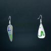 Refraction-asymmetrical earrings