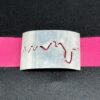 Refraction-pink bracelet